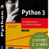 Python 3 - Coffret de 2 livres : De l'algorithmique à la maîtrise du langage (4e édition)