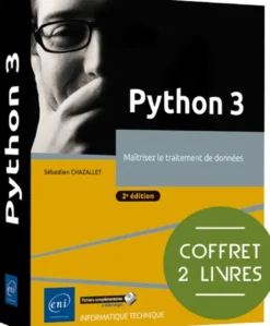 Python 3 - Coffret de 2 livres : Maîtrisez le traitement de données (2e édition)