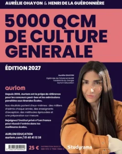 5000 QCM de culture générale 2027