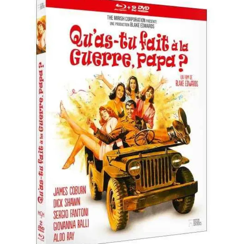 Qu'as-tu fait à la guerre, papa ? (Combo Blu-ray + 2 DVD) - Blu-ray (1966)