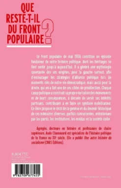 Que reste-t-il du Front populaire ?