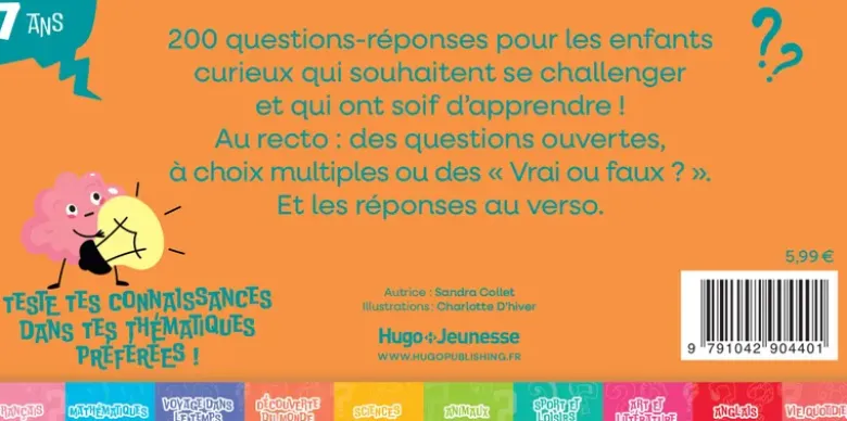 200 quiz pour les Super futés 7 ans
