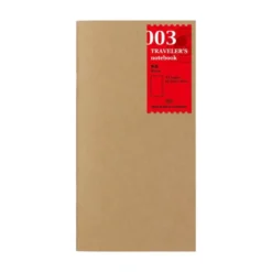 Recharge 003 Pages blanches Traveler's Notebook
