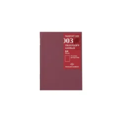 Recharge 003 Passeport Pages blanches Traveler's Notebook