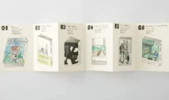 Recharge 018 Passeport Papier accordéon Traveler's Notebook