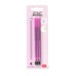 3 Recharge Stylo à Encre Gel Violet