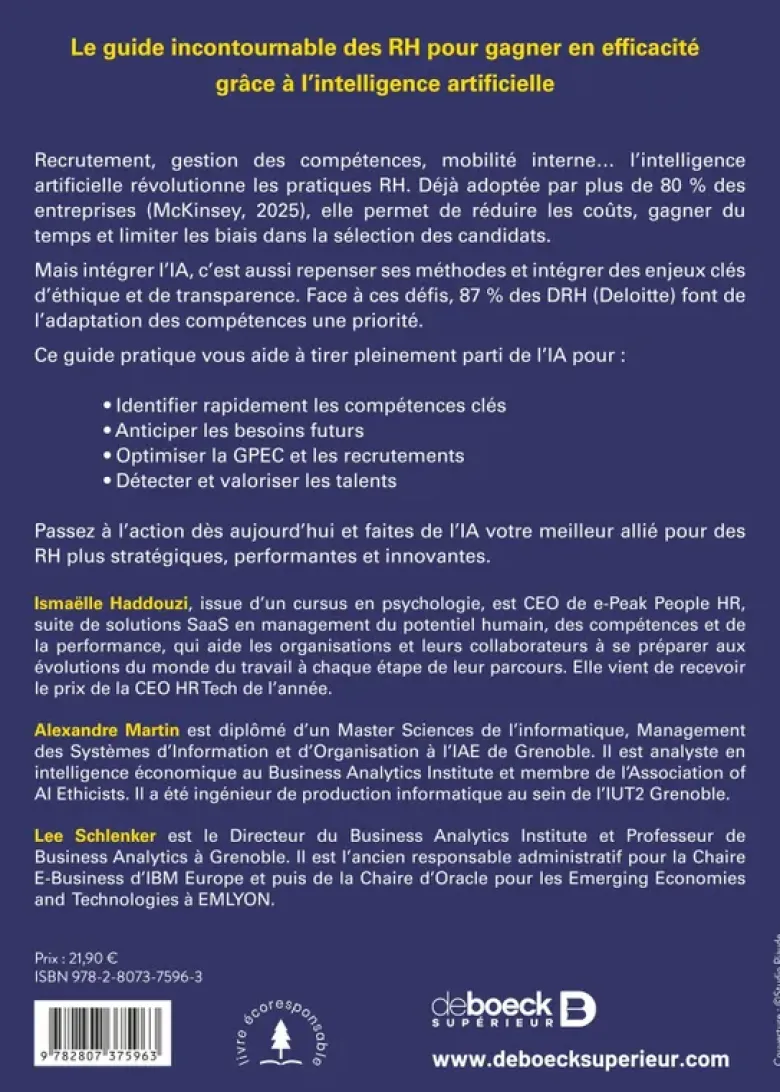Recrutez et gérez vos talents avec l’IA