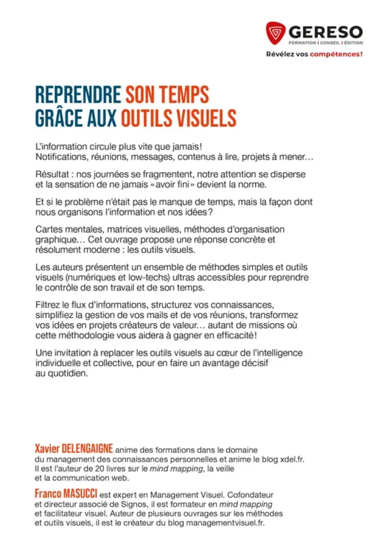 Reprendre son temps grâce aux outils visuels