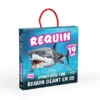 Requin - Construis ton requin géant en 3D