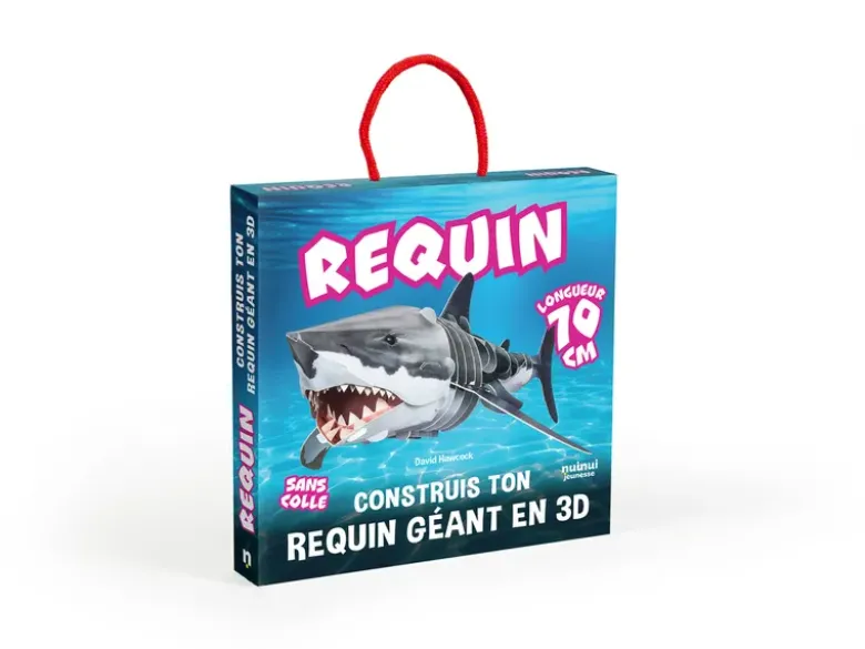 Requin - Construis ton requin géant en 3D