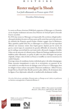 Rester malgré la Shoah