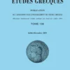 Revue des études grecques