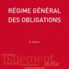Régime général des obligations