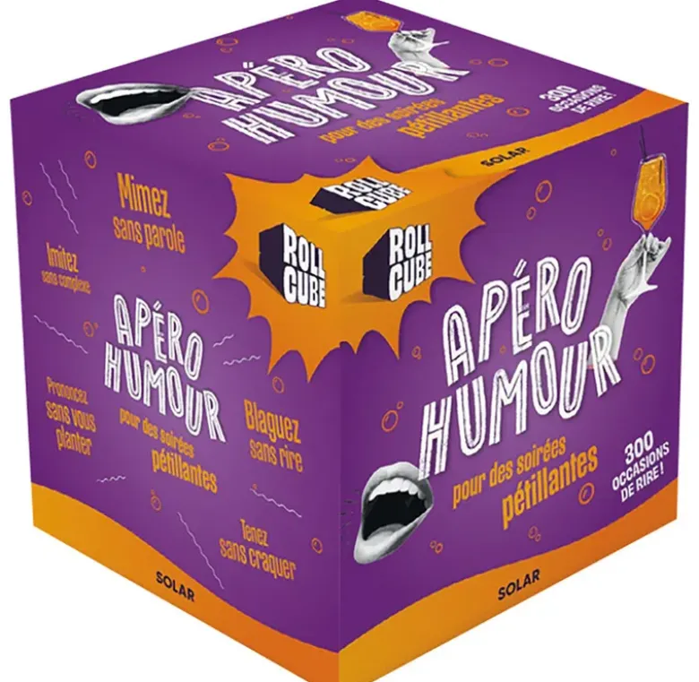 Rollcube apero humour