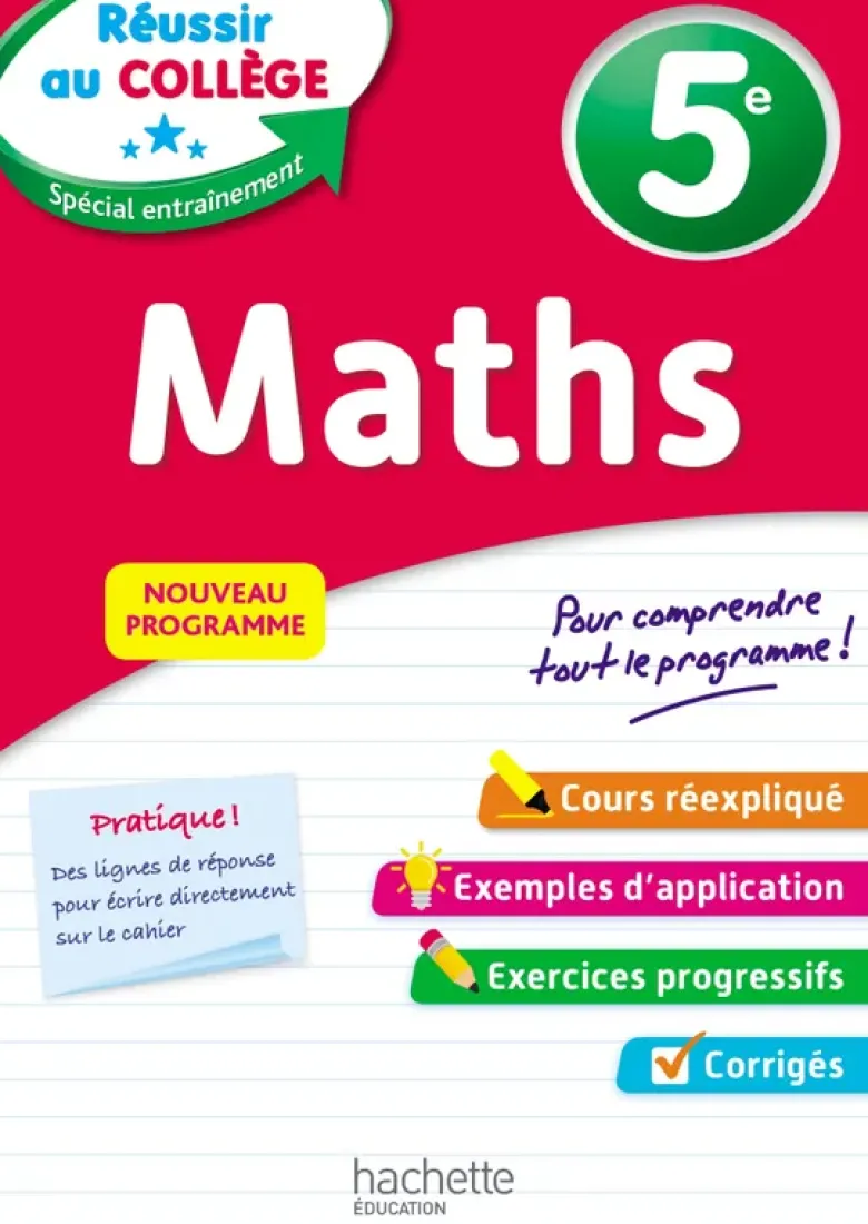 Réussir au collège - Maths 5e