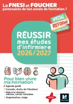 Réussir mes études d'infirmier.e - DEI - Nouveau programme - 2026-2027