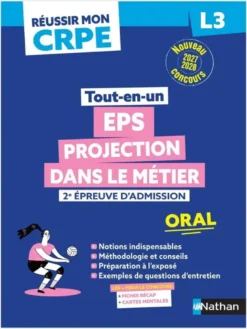 Réussir mon CRPE - EPS et Projection dans le métier Admission concours L3 Oral 2027-2028