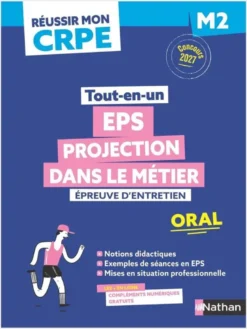 Réussir mon CRPE - EPS et Projection dans le métier Admission Concours M2 Oral 2027-2028