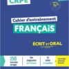 Réussir mon CRPE - Français M2 cahier d'entrainement 2027-2028