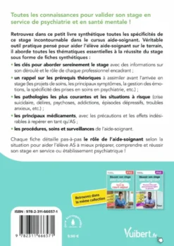 Réussir son stage aide-soignant en psychiatrie et santé mentale - IFAS
