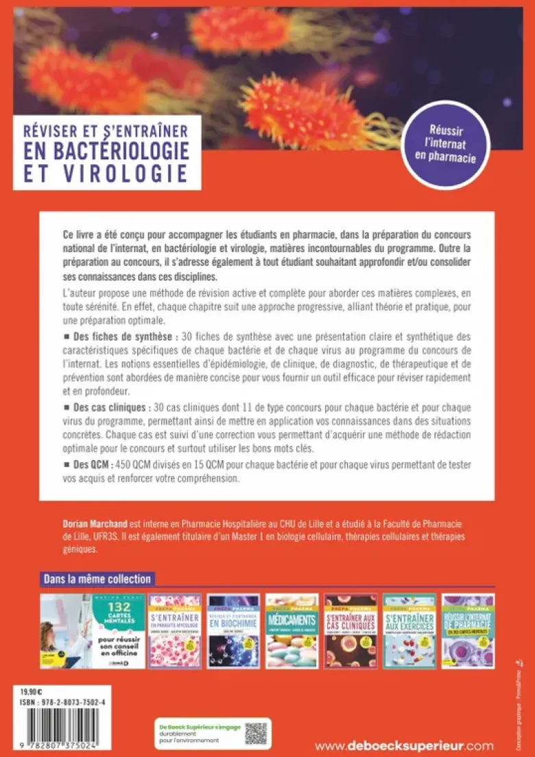 Réviser et s'entrainer en bactériologie et virologie