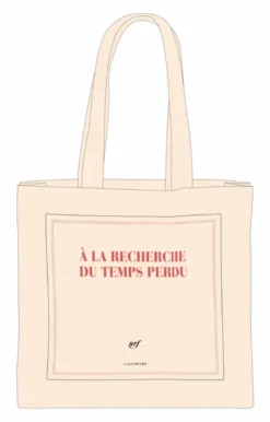 Sac tissu "À la recherche du temps perdu" (papeterie)