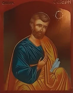 Saint Joseph Aux Colombes - Mini Icone Autocollante 8X7 Cm - 974.13