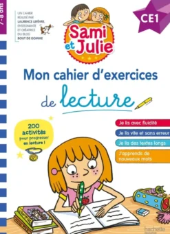 Sami et Julie CE1 - Mon cahier d'exercices de lecture