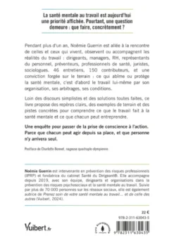 Santé mentale au travail : il est temps de passer à l’action !