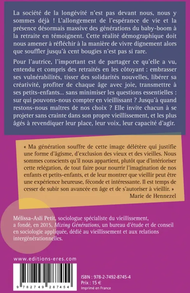 S'autoriser à vieillir