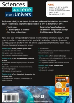 Sciences de la Terre et de l'Univers