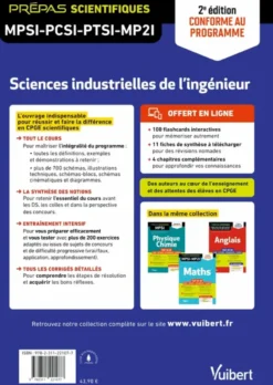 Sciences industrielles de l'ingénieur MPSI-PCSI-PTSI-MP2I - Tout-en-un