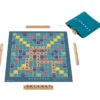Scrabble en bois 2 jeux en 1