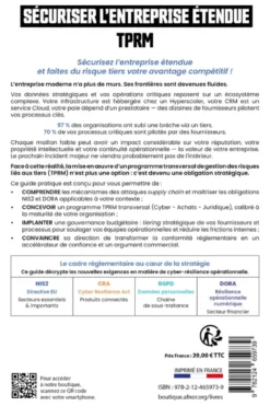 Sécuriser l'entreprise étendue - TPRM