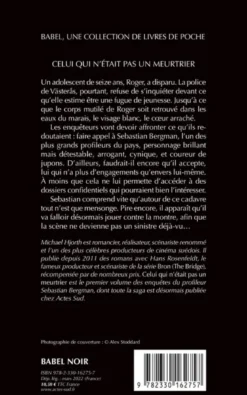 Sebastian BergmanCelui qui n'était pas un meurtrier