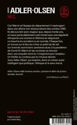 Sel (Les Enquêtes du département V, Tome 9)