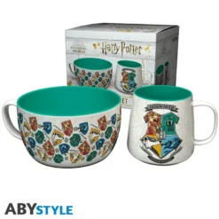 Set Petit Déjeuner Mug + Bol Harry Potter