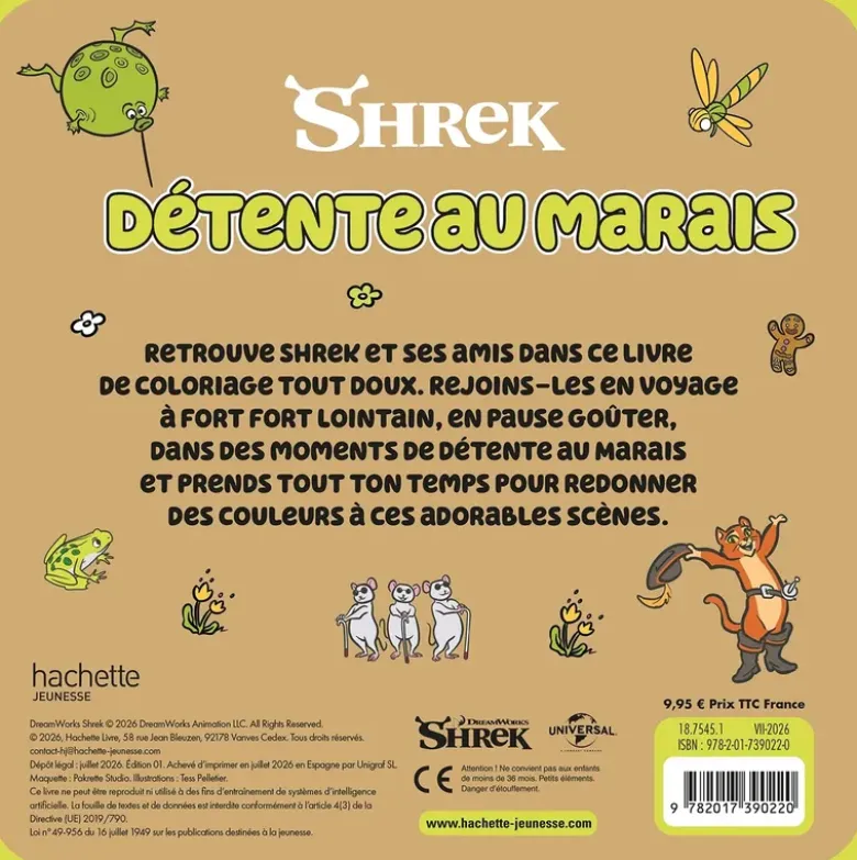 Shrek - Détente au Marais - Cosy Colo