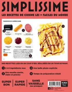 Simplissime - Le Livre de cuisine pour étudiants le + facile du monde
