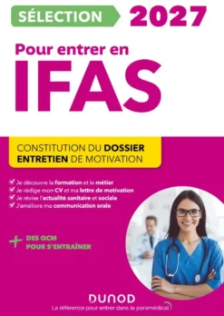 Sélection IFAS 2027 pour entrer en école d'aide-soignant