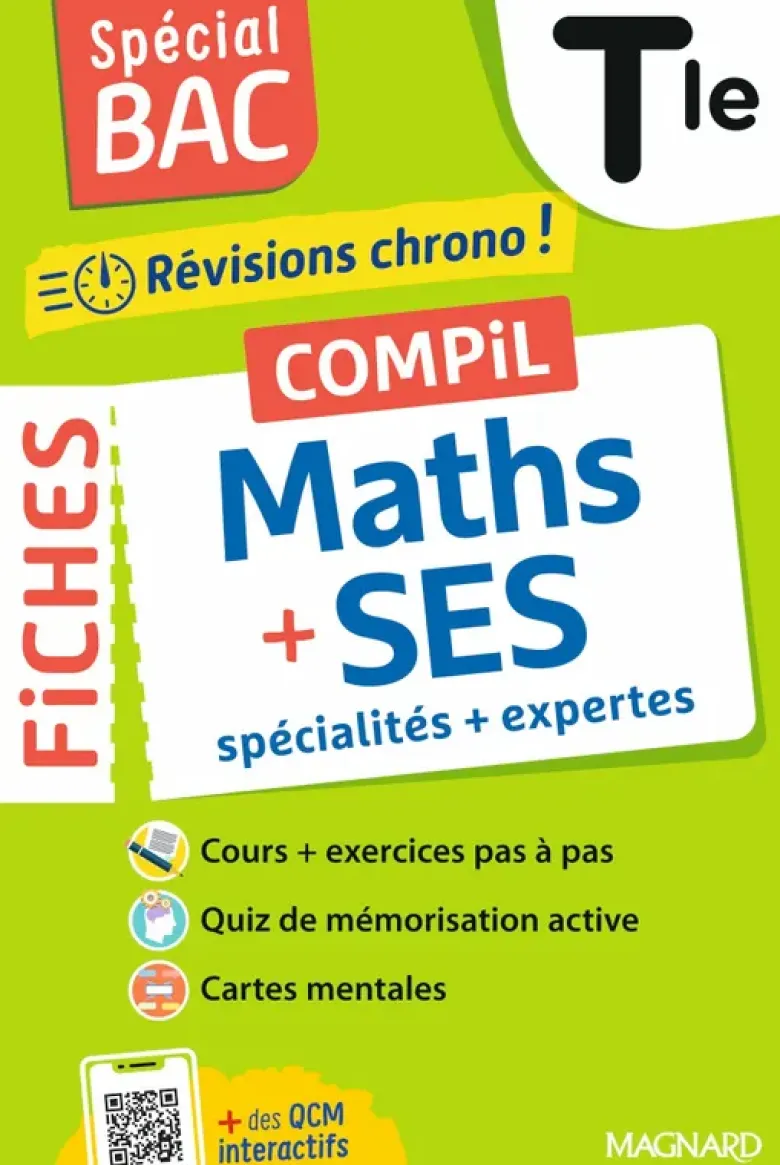 Spécial BAC 2026 - Compil de Fiches Maths - SES Tle