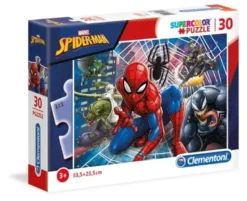 Spiderman puzzle 30 pièces Super Color