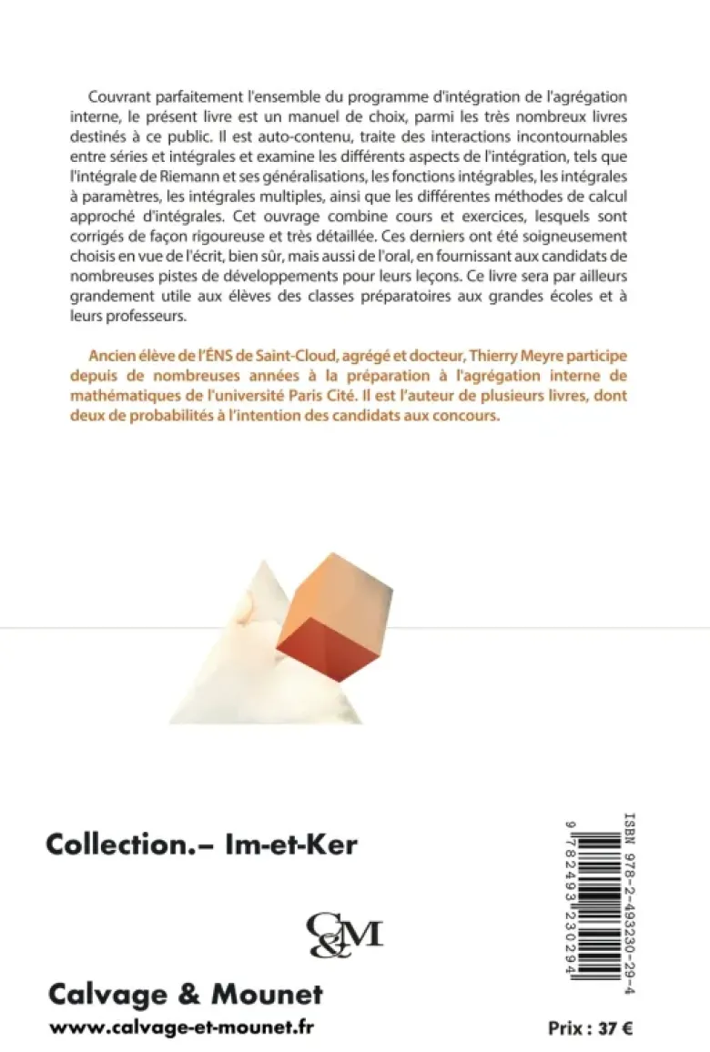 Séries et intégrales