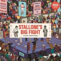Stallone's Big Fight A Movie Jigsaw Puzzle /anglais