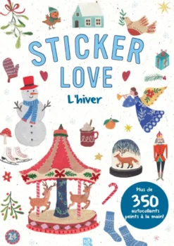 Sticker love - L'hiver