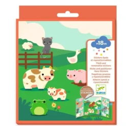 Stickers Epais Repositionnables- La Ferme