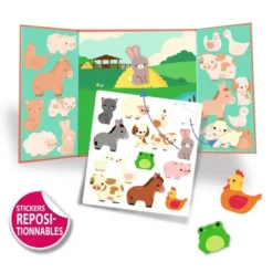 Stickers Epais Repositionnables- La Ferme