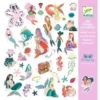 160 Stickers Métallisés Scintillantes Sirènes