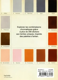 Stickers Palettes de couleurs