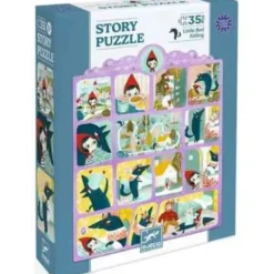 Story Puzzle 35 pcs - Le Petit Chaperon rouge